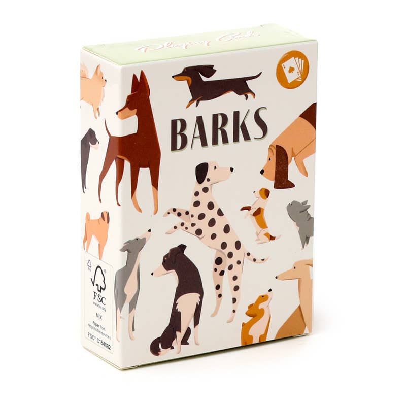 Puckator Ltd - Wholesale Playing Cards - Barks Dog Standard Playing Card Deck1