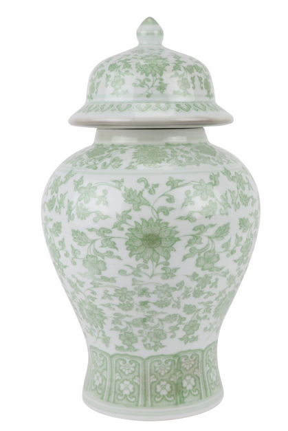 The Enchanted Home - Vendita all'ingrosso Barattoli decorativi - Vaso floreale verde morbido0