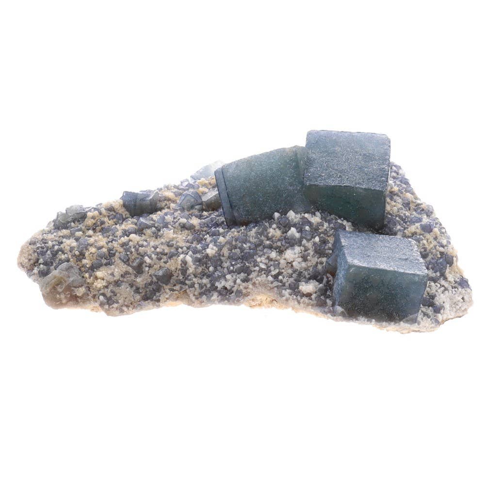 Vives de la Cortada S.L - Vendita all'ingrosso Pietra/cristallo spirituale - Fluorite Verde su Matrice (100 - 130 g)1