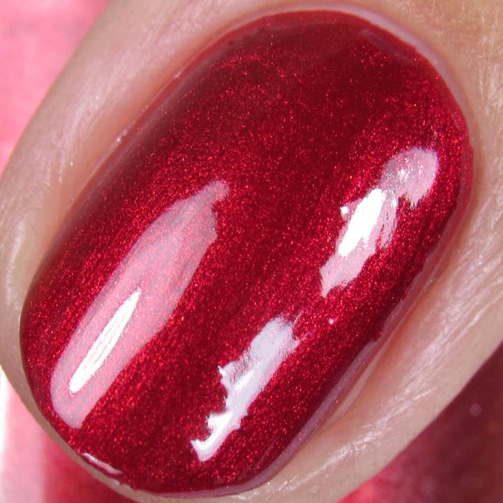 Northern Nail Polish - Wholesale Nail Polish - Thimbleberry Jam ~ Nail Polish Ruby Red Toxin Free Vegan Eco