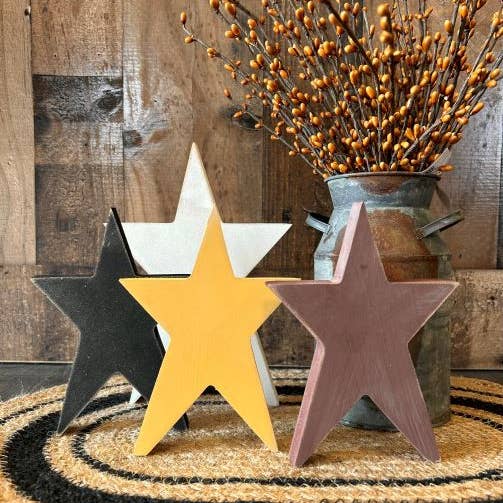 Inkwood Crafters - Wholesale Decorative Tabletop Object - Primitive Wood Prim Stars