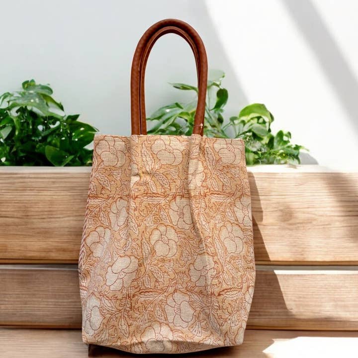 Eyda Homes - Wholesale Tote Bag - Women's - Bohemian Hand Block Printed Tote Bag for women's