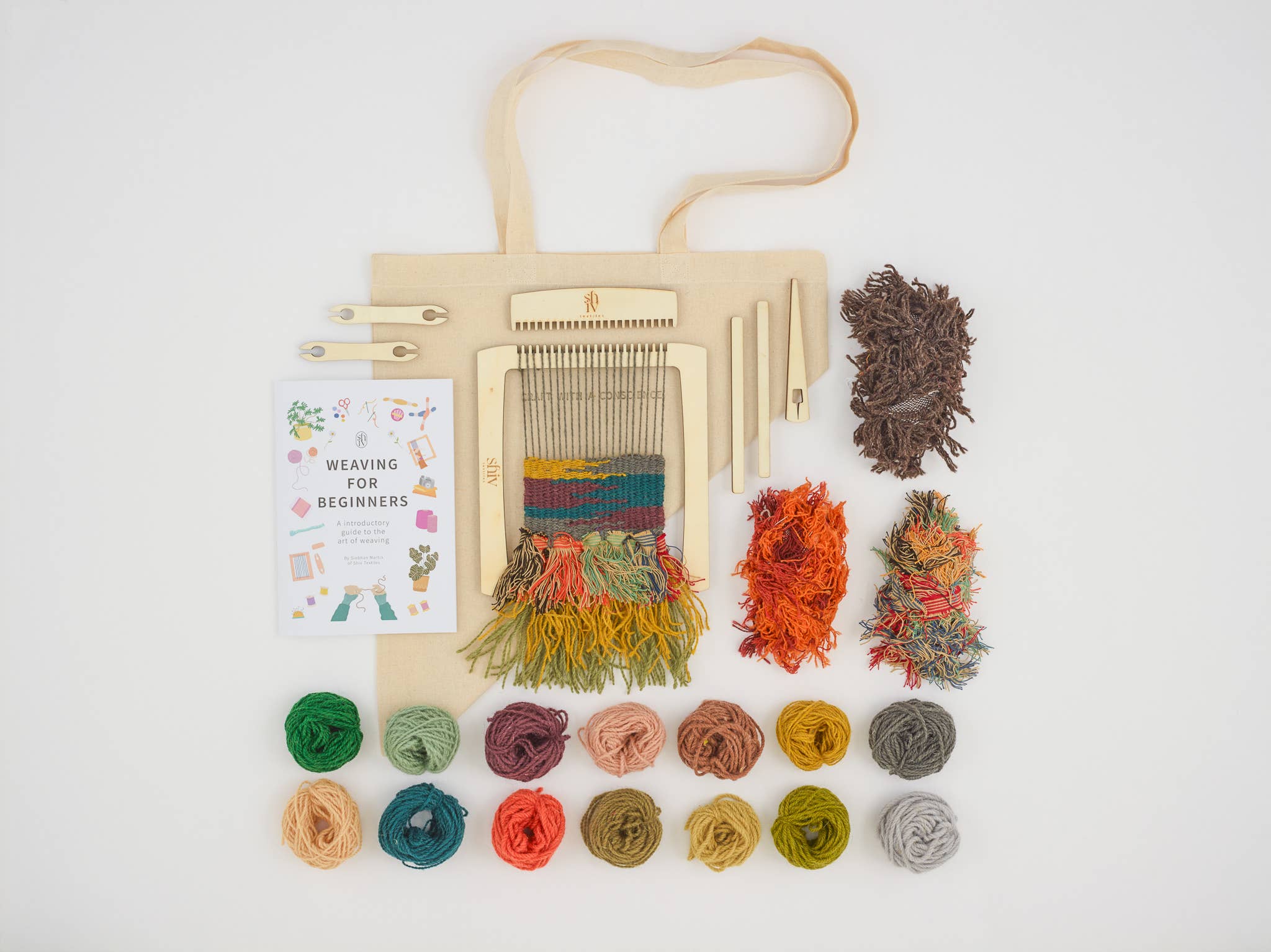 Shiv Textiles - Wholesale DIY Craft Kit - Beginners Weaving Kit3