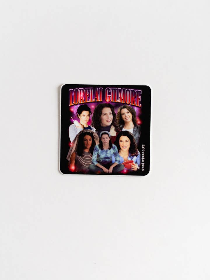 Autocollant Lorelai Gilmore Girls – Décalcomanie en vinyle pour amateur de café pour la vente par NatterDoodle