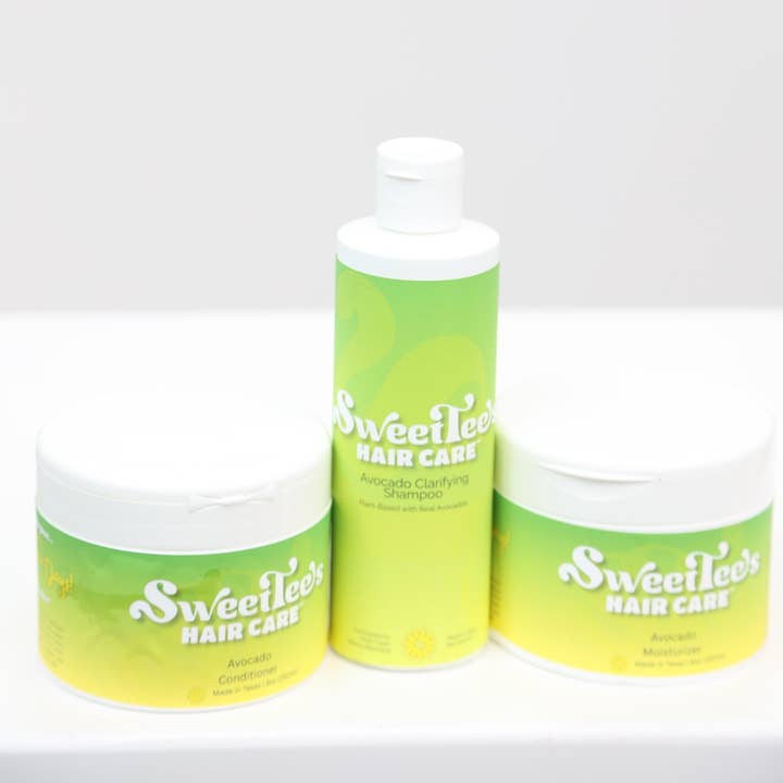 Avocado Flourish Collection for wholesale by SweetTee’s Hair Care