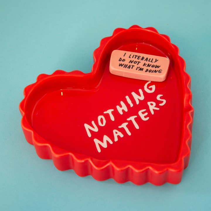 Nothing Matters Ceramic Tray x Adam JK for wholesale by Third Drawer Down