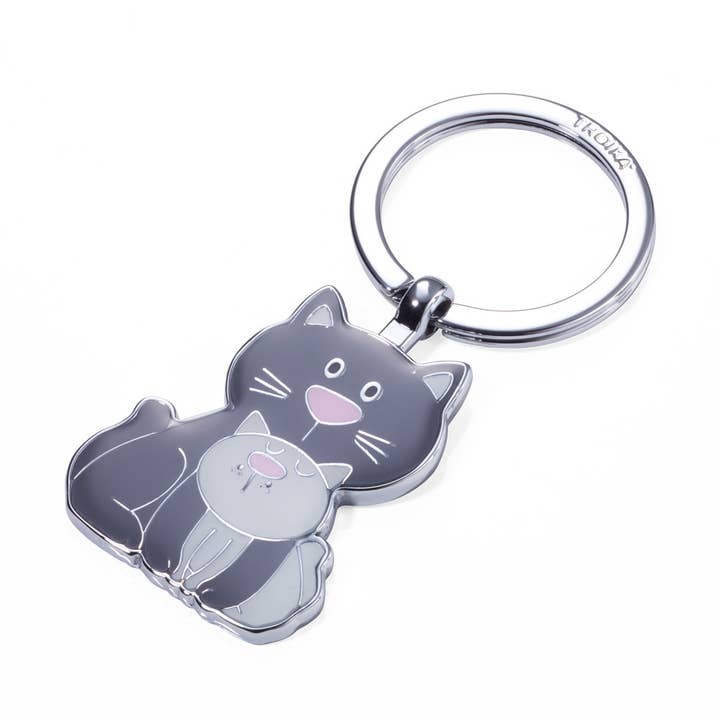 Troika Cat & Kitty Charm Key-ring for wholesale by Troika, Duke Baron & Paperthinks by Brand Node, Inc.