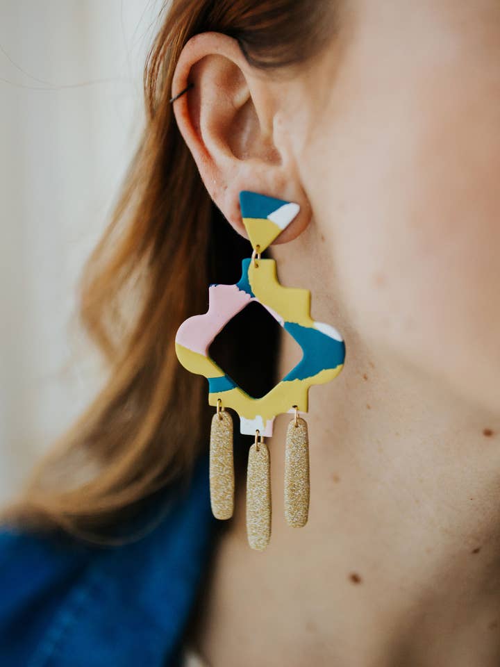 Mojave Desert Earrings for wholesale by The Color Forest