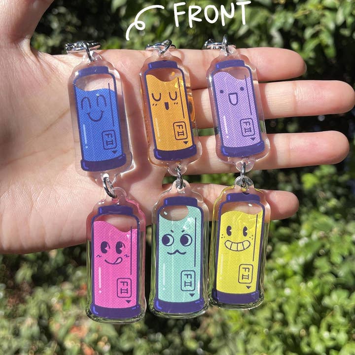 Risograph Ink Tubes Charm for wholesale by HungryWhales