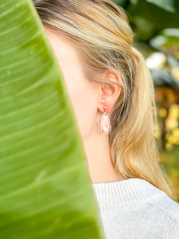 Ceramic Earrings - drop for wholesale by Wolf and Clay Pty Ltd