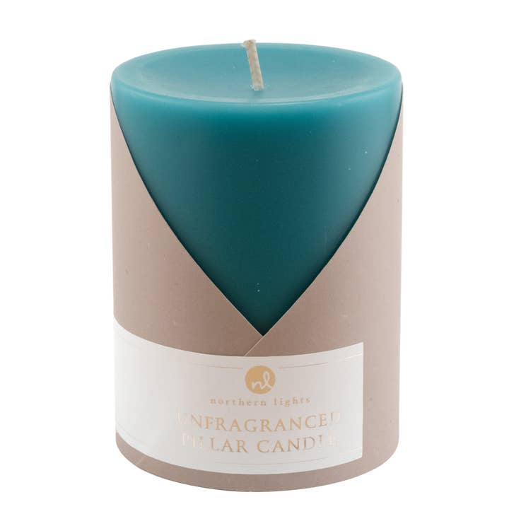 Northern Lights - Wholesale Pillar Candle - Unfragranced 3x4 Pillar8
