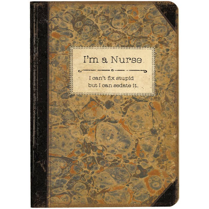 Primitives by Kathy - Wholesale Stationery/Notecard Set - I'm A Nurse Journal1