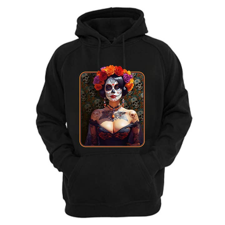 DiaDeLosMuertos - Diana - Hoodie for wholesale by SquatchSwag