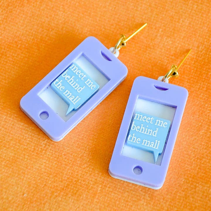 Meet Me Behind The Mall Taylor Swift Earrings for wholesale by Sunshine Studio