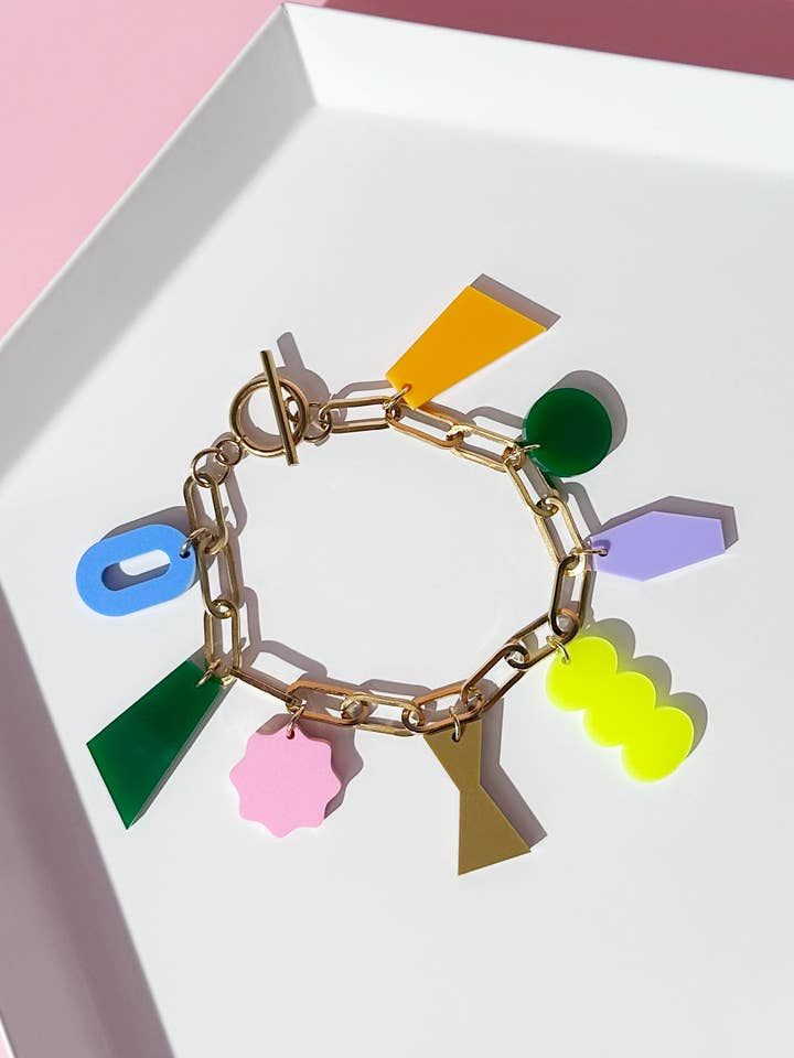 CHARMED Bracelet | Gold or Silver for wholesale by Combinist Goods