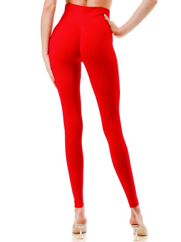 MIO WHOLESALE - Wholesale Athletic/lounge leggings – Women's - LEG09 BUTT LIFT HIGH WAIST LEGGINGS1