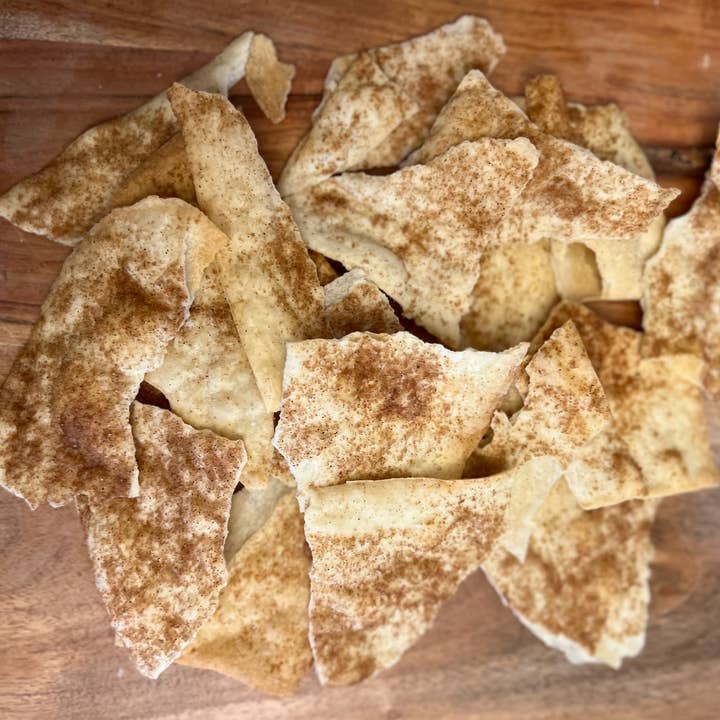 Poteet's Artisan Goods - Wholesale Crackers - Artisan Cinnamon Sugar Sourdough Crackers2