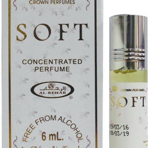 HA Fragrances - Wholesale Roll-on fragrance - Soft by Al-Rehab - 6ml Concentrated Roll-On Perfume Oil: A Delicate Touch of Elegance0