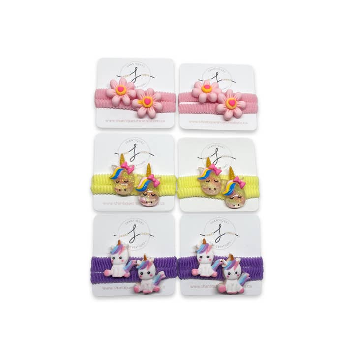 Shantiques Mini Creations - Wholesale Hair Tie - Kids - Piggy Ties - Character2