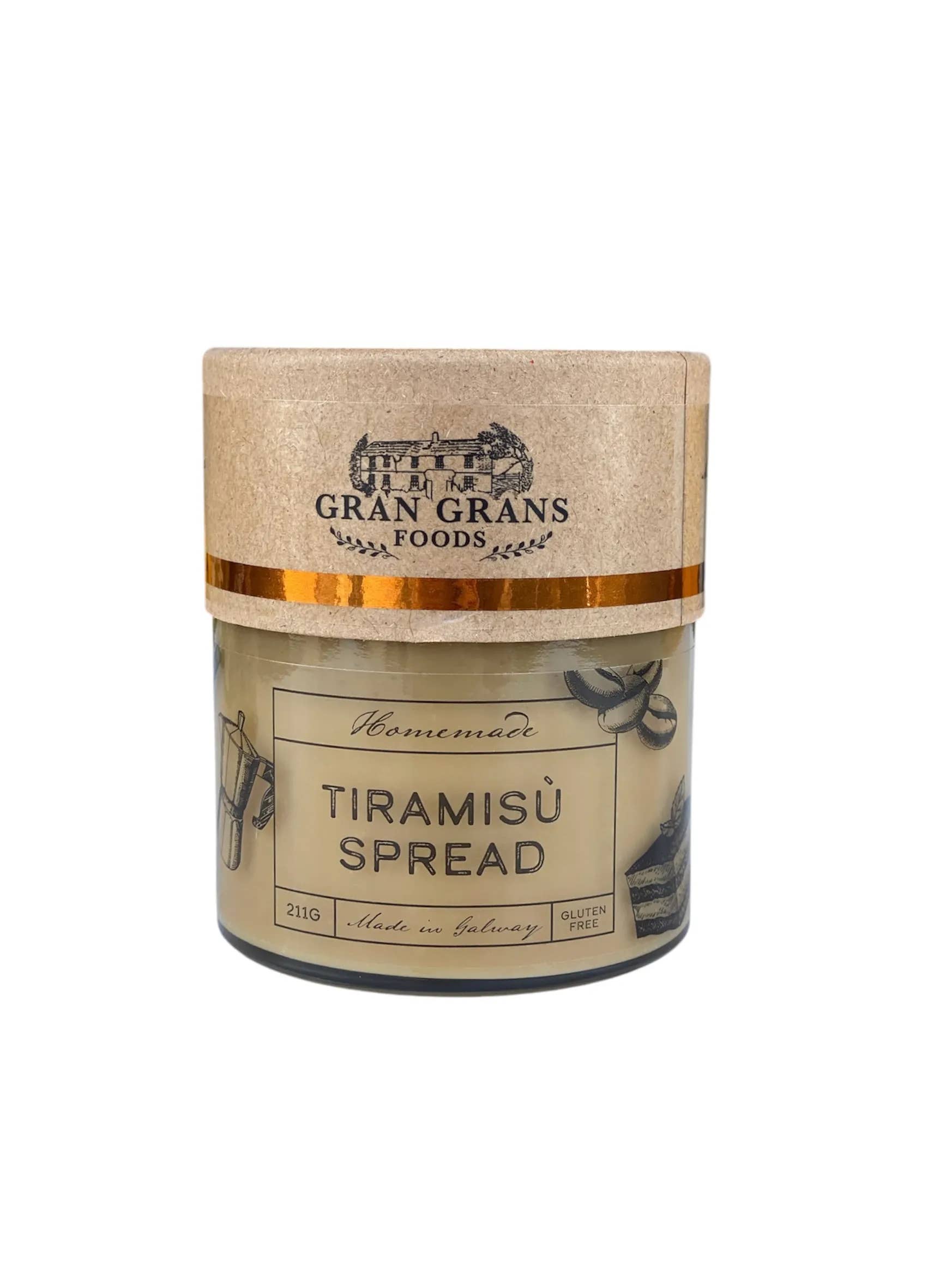 Gran Gran's Foods - Wholesale Hot Fudge/Chocolate Spread - ITALIAN STYLE TIRAMISU SPREAD