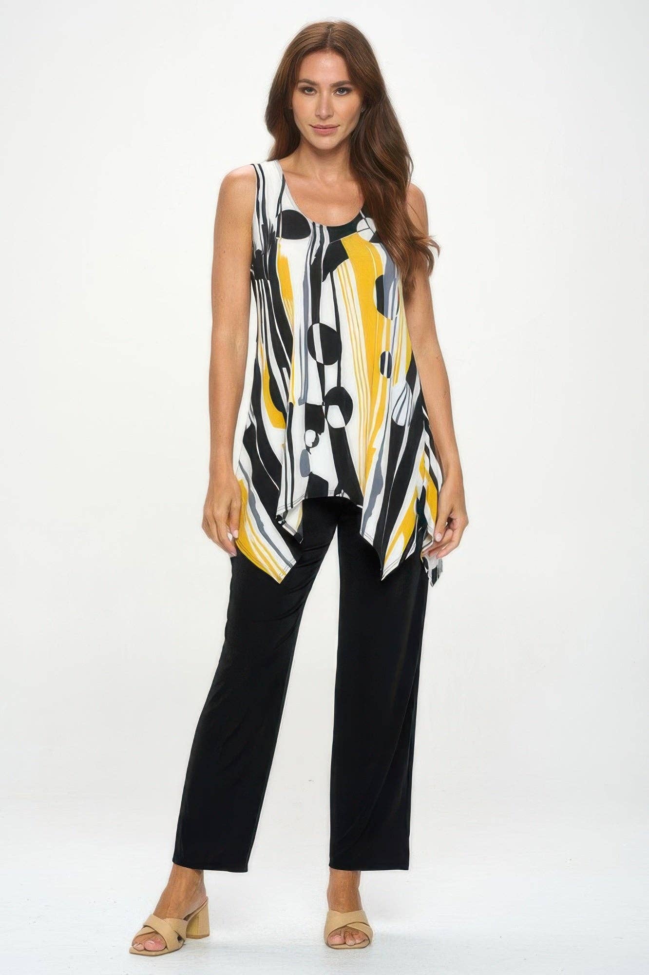 CC Wholesale Clothing - Wholesale Tunic - Women's - Hit Shark Bite Hem Tank2