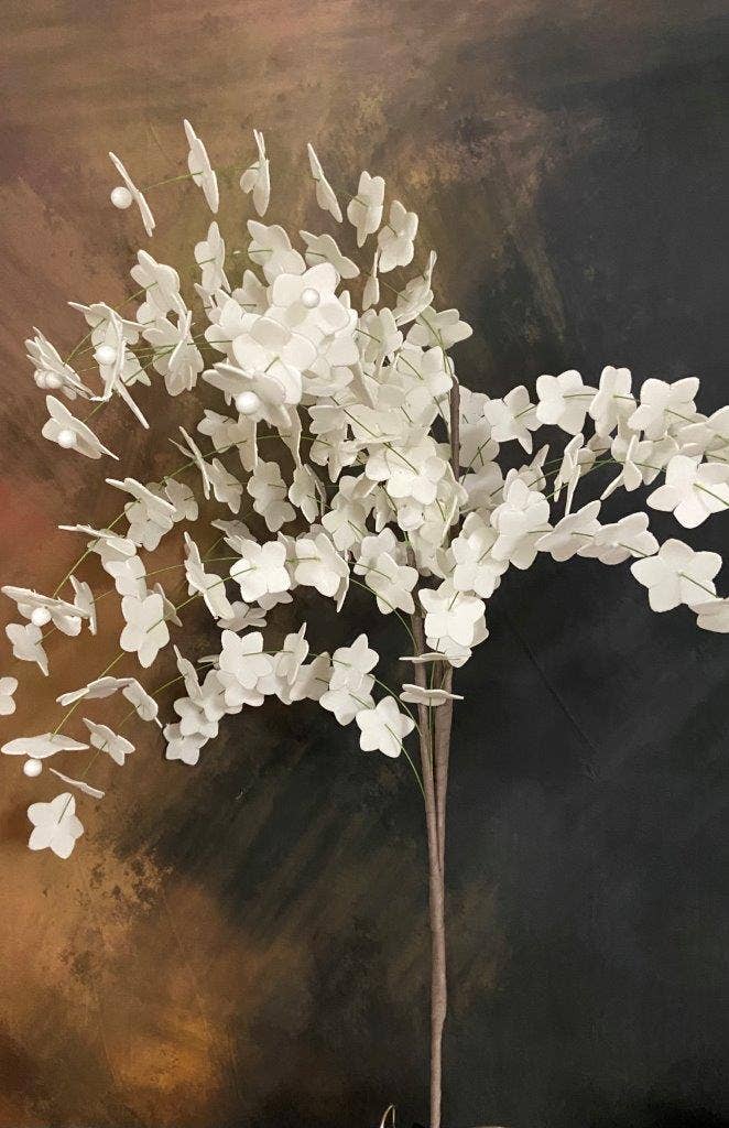 The Light Garden Collection - Wholesale Artificial Flowers - WHITE FOAM FLOWER
