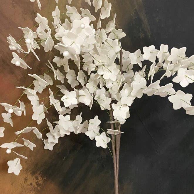 The Light Garden Collection - Wholesale Artificial Flowers - WHITE FOAM FLOWER 0