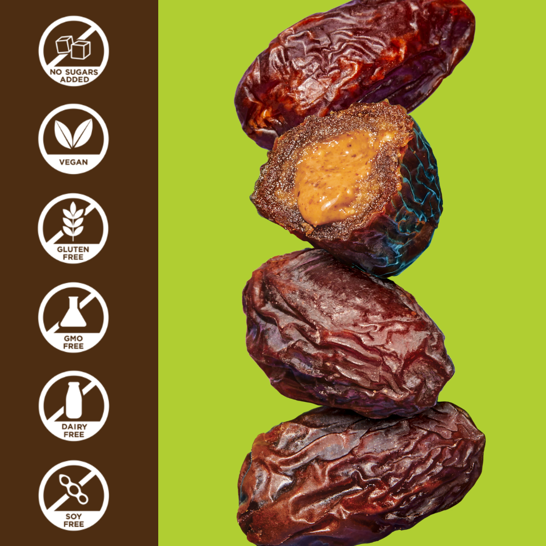 realsy - Wholesale Nuts - Almond Butter Filled Medjool Date Snack Packs - 10 unit/case5