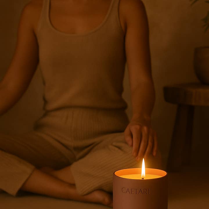Caftari - Wholesale Jar/Filled Candle - Scent of Nirvana (Meditation Candle)7