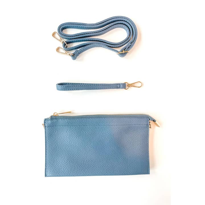a Wink & a Nod - Wholesale Crossbody Bag - Women's - Abby 3-in-1 Handbag - French Blue
