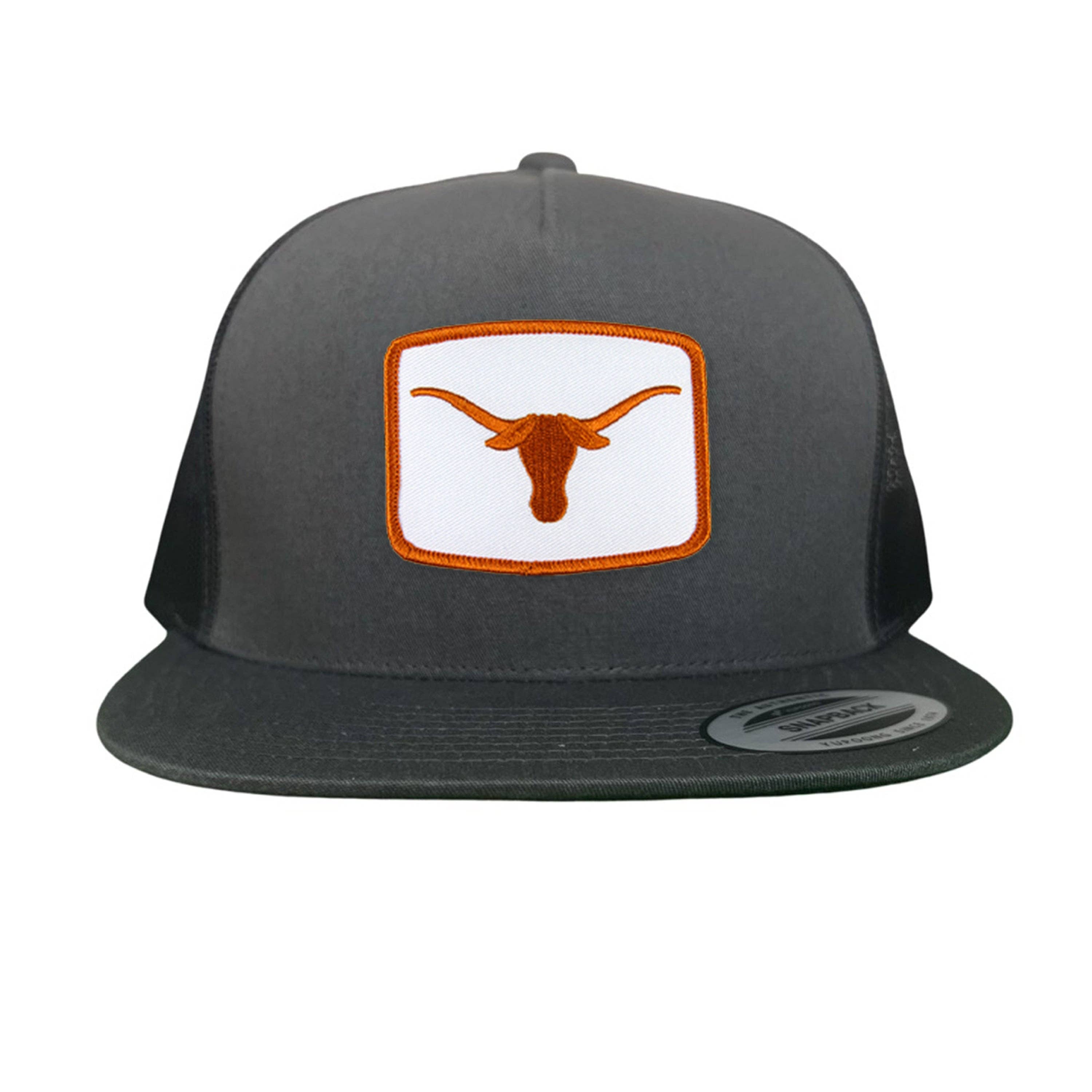 Last Stand Hats, LLC - Wholesale Trucker Hat - Unisex - Texas Longhorns Square Longhorn / Hats / 148 / UT9103 / MM21