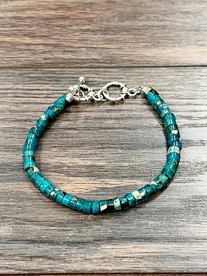 711540, Handmade Gemstone Adjustable Bracelet for wholesale by ISAC Trading Inc