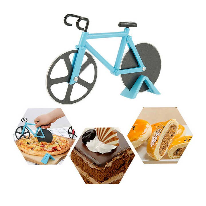 giftland - Wholesale Pizza Wheel - Bicycle Pizza Cutter2