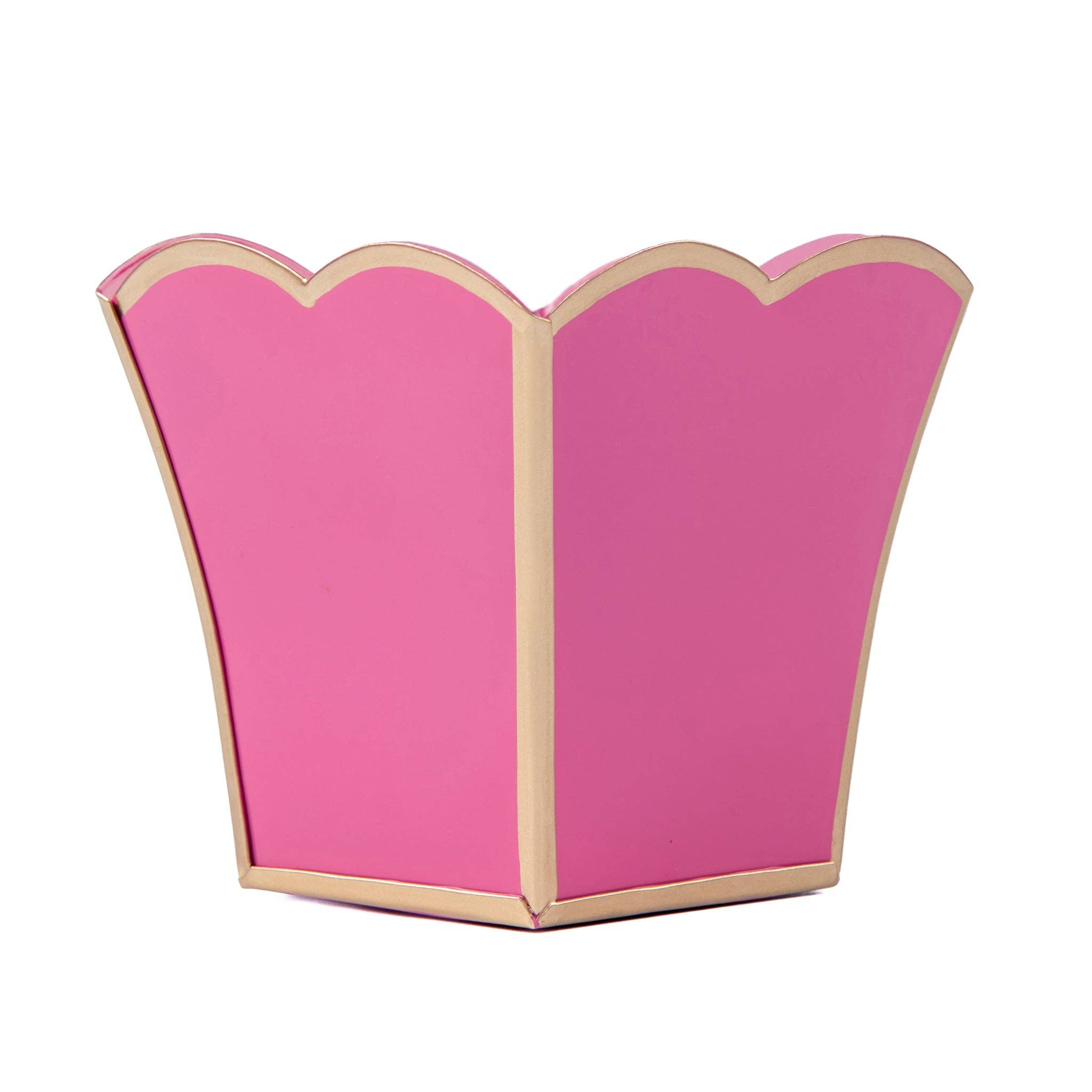 Gracie Scarlett Square Cachepot Planter Pink for wholesale on Faire1