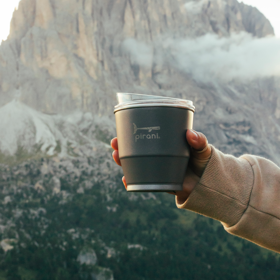 Pirani Life - Wholesale Insulated Mug/Tumbler - Wine Tumbler  - Slate  - 10 oz7