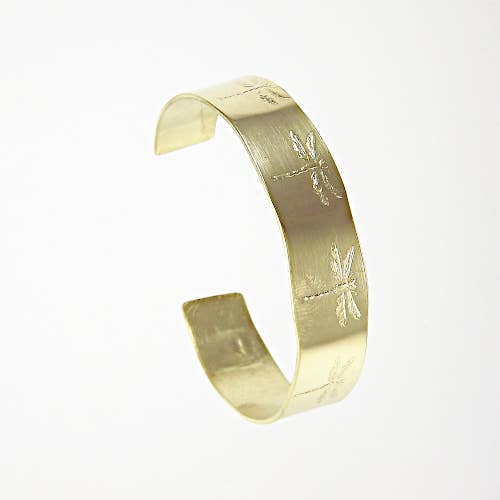 Dragonfly Armreif, 1/2 Zoll, Messing, 2B für den Großhandel von David Stepan