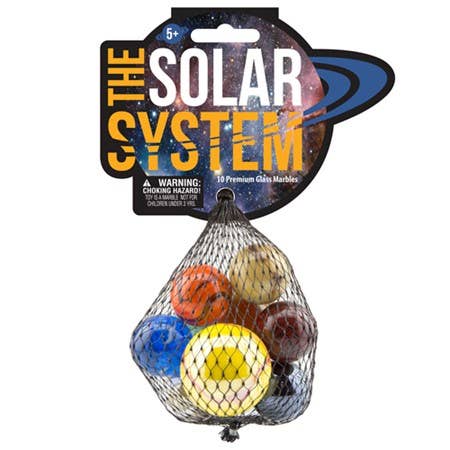 Solar System Game Net - Glass Marbles for wholesale by Play Visions
