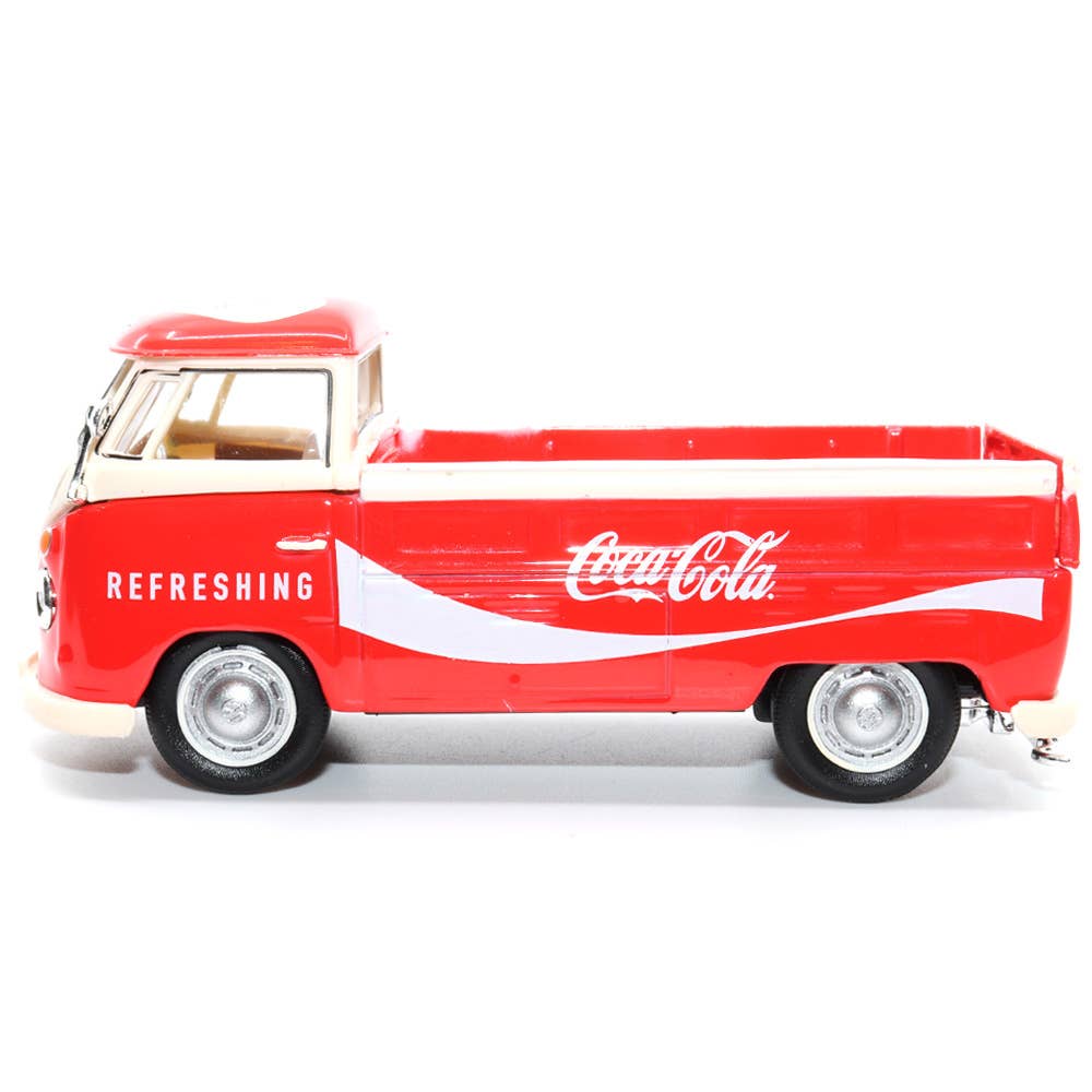 Motor City Classics, Inc. - Wholesale Decorative Tabletop Object - 1:43 Scale Coca-Cola 1962 VW T1 Pickup Diecast Model18
