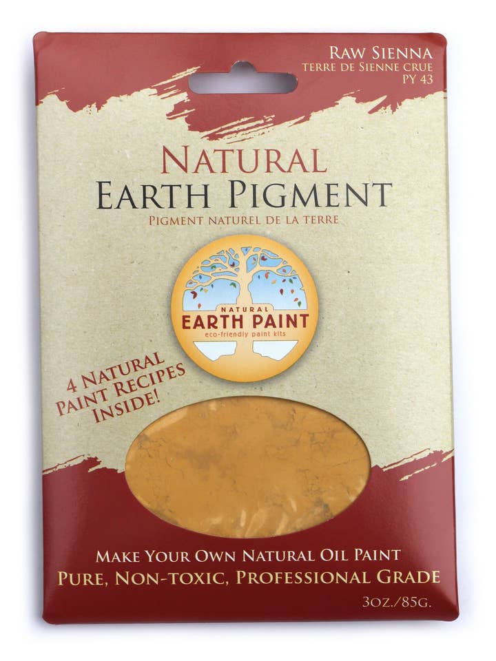 Mineral earth pigment Raw Sienna for wholesale by Natural Earth Paint EU