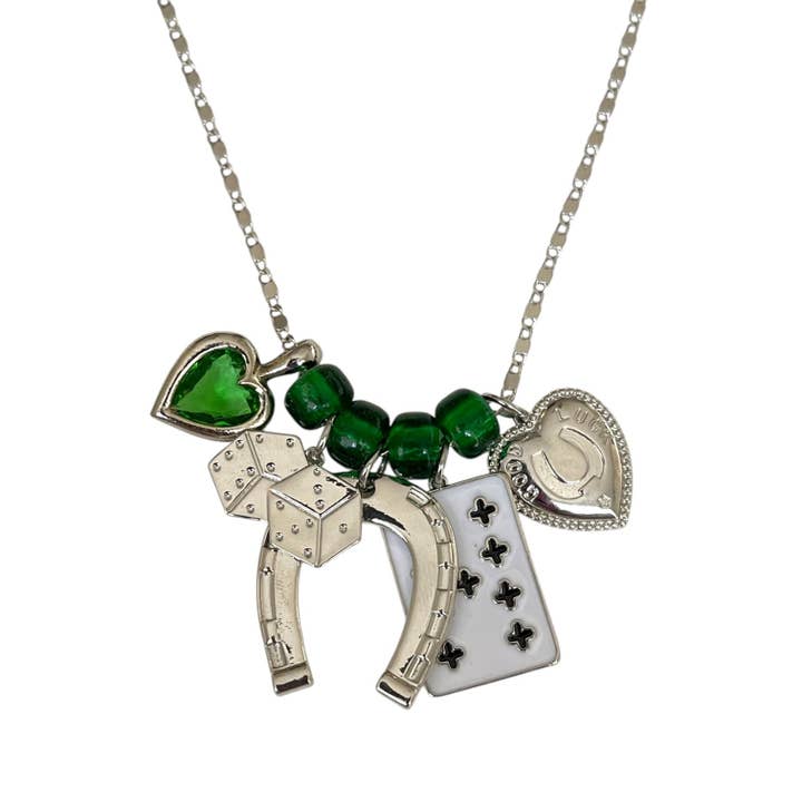 Heldmosaikhalskæde (sølv) for engroshandel hos The Sage Vintage