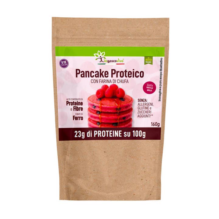 Organic Mix for Protein Pancake with Berries 160g for wholesale by IoBoscoVivo