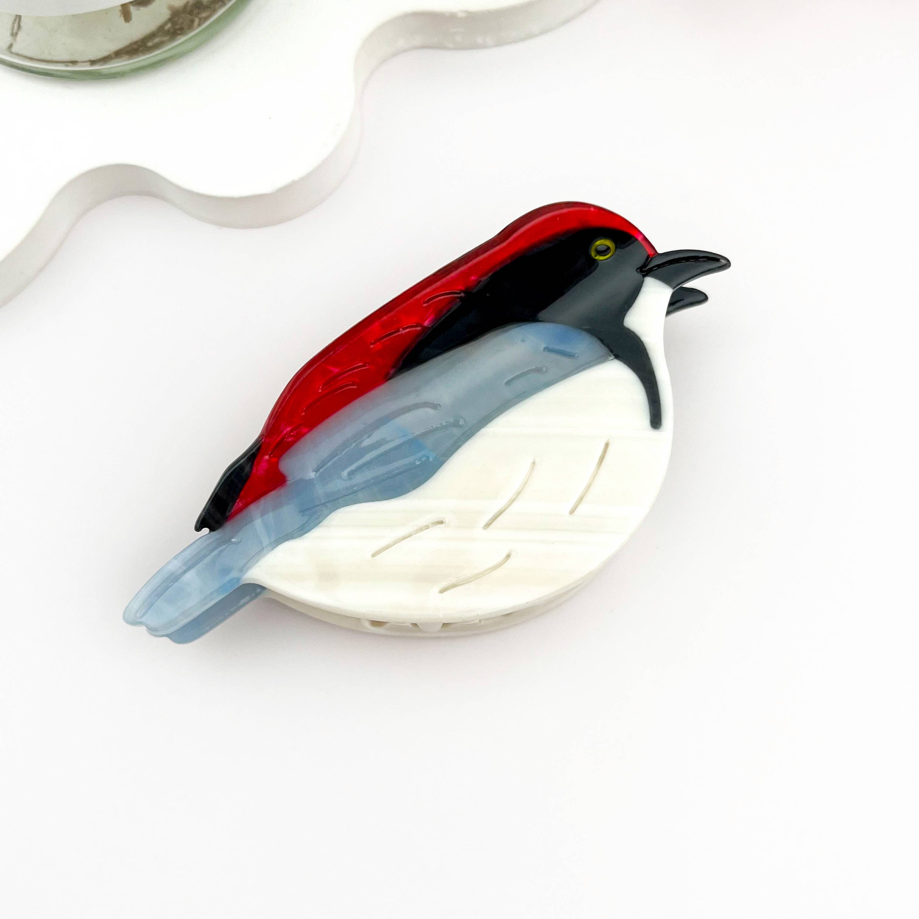 mildstyles – Engroshandel Hårspænde - Dame – Elegant Delikat Fugl Acetat Dyr Hårklo Klemme3