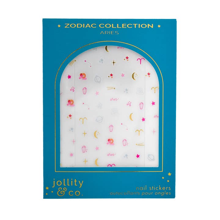 Autocollants d'ongles Zodiaque Bélier pour la vente par Jollity & Co. + Daydream Society