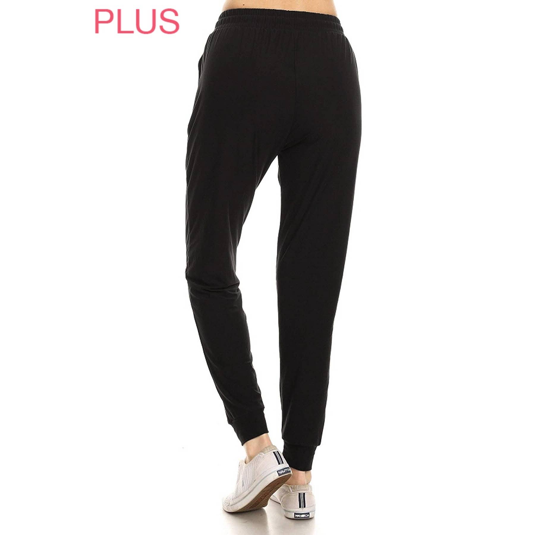 Leggings Depot - Vendita all'ingrosso Pantaloni sportivi/da jogging loungewear - Donna - Pantaloni da jogging in tinta unita morbidi e burrosi con coulisse2