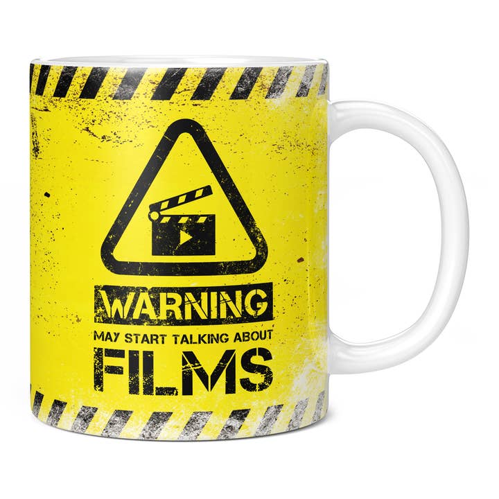 Filmer Mugg - Varning kan börja prata om filmer för wholesale av Mug Monster