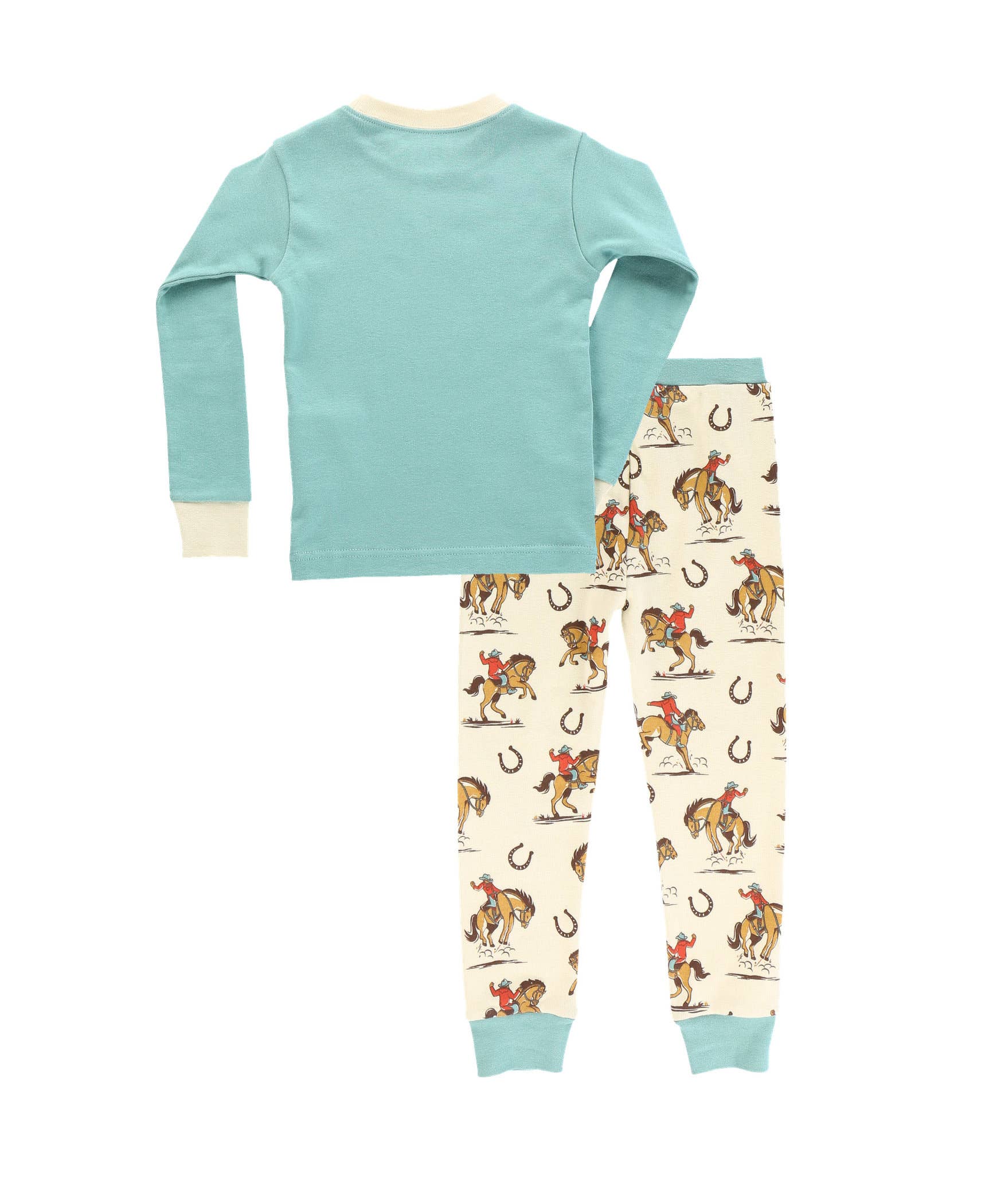Lazy One - Wholesale Sleepwear Set - Kids - Rodeo Kid's Long Sleeve Pajama Set1