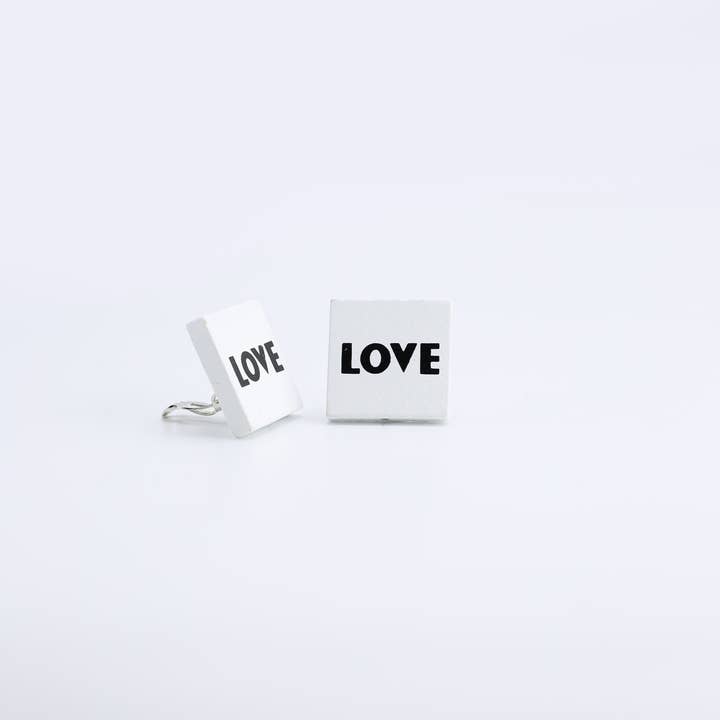 Jianhui London – Engroshandel Clip-on-øreringe – LOVE & HOPE Clip On øreringe1