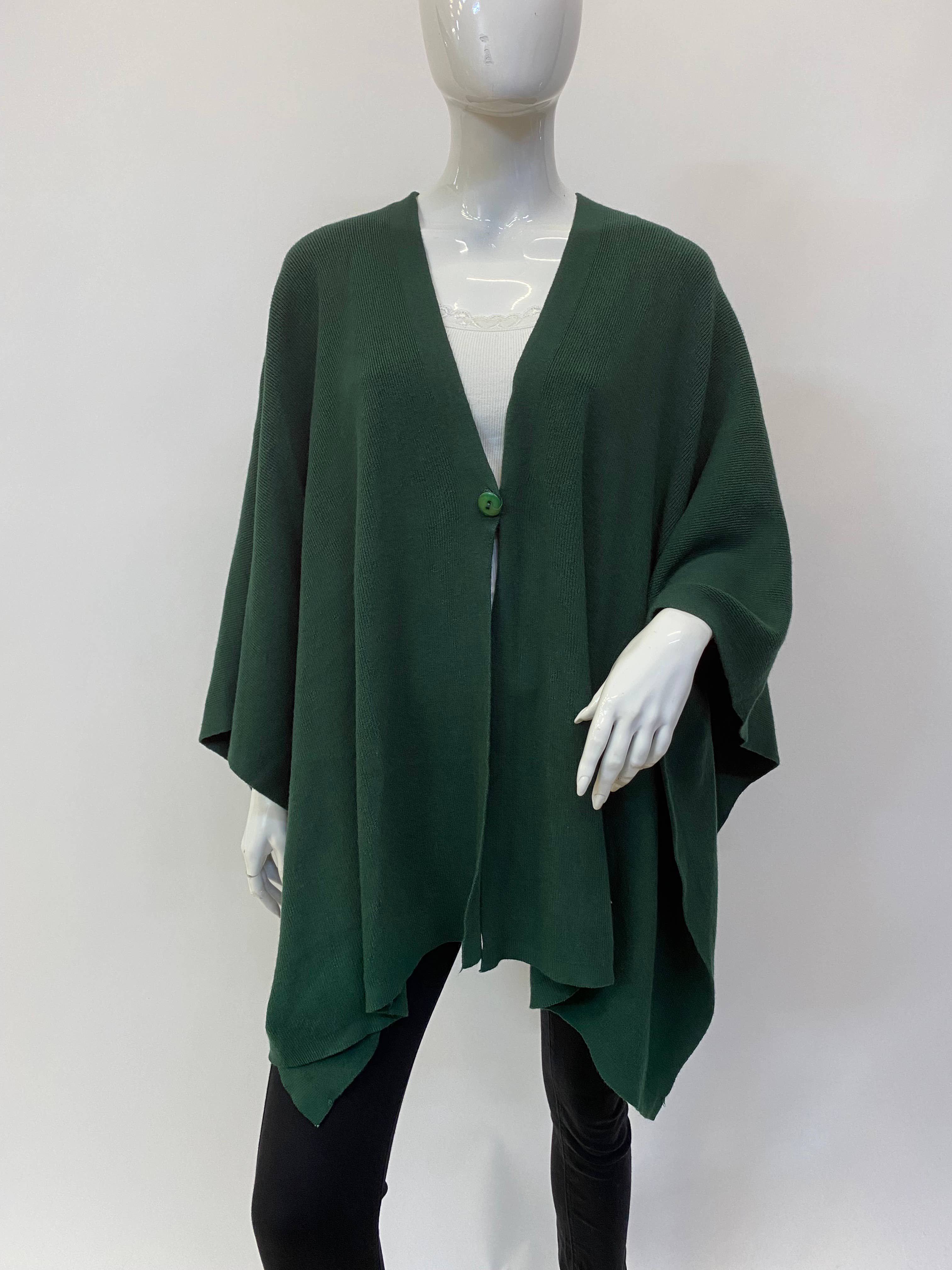 ORNELLA PARIS - Wholesale Poncho - Women's - Ponchos with one button LEL-G8757

0