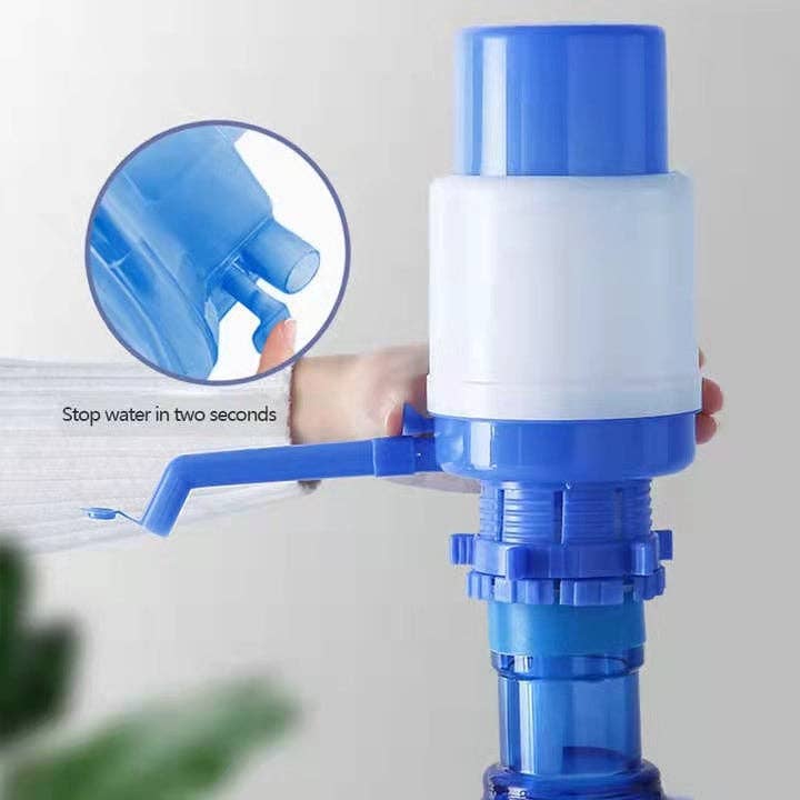 VIGOR - Wholesale Water Bottle - Hand Press Large Bottle Dispenser Mini Portable Plastic 19li7