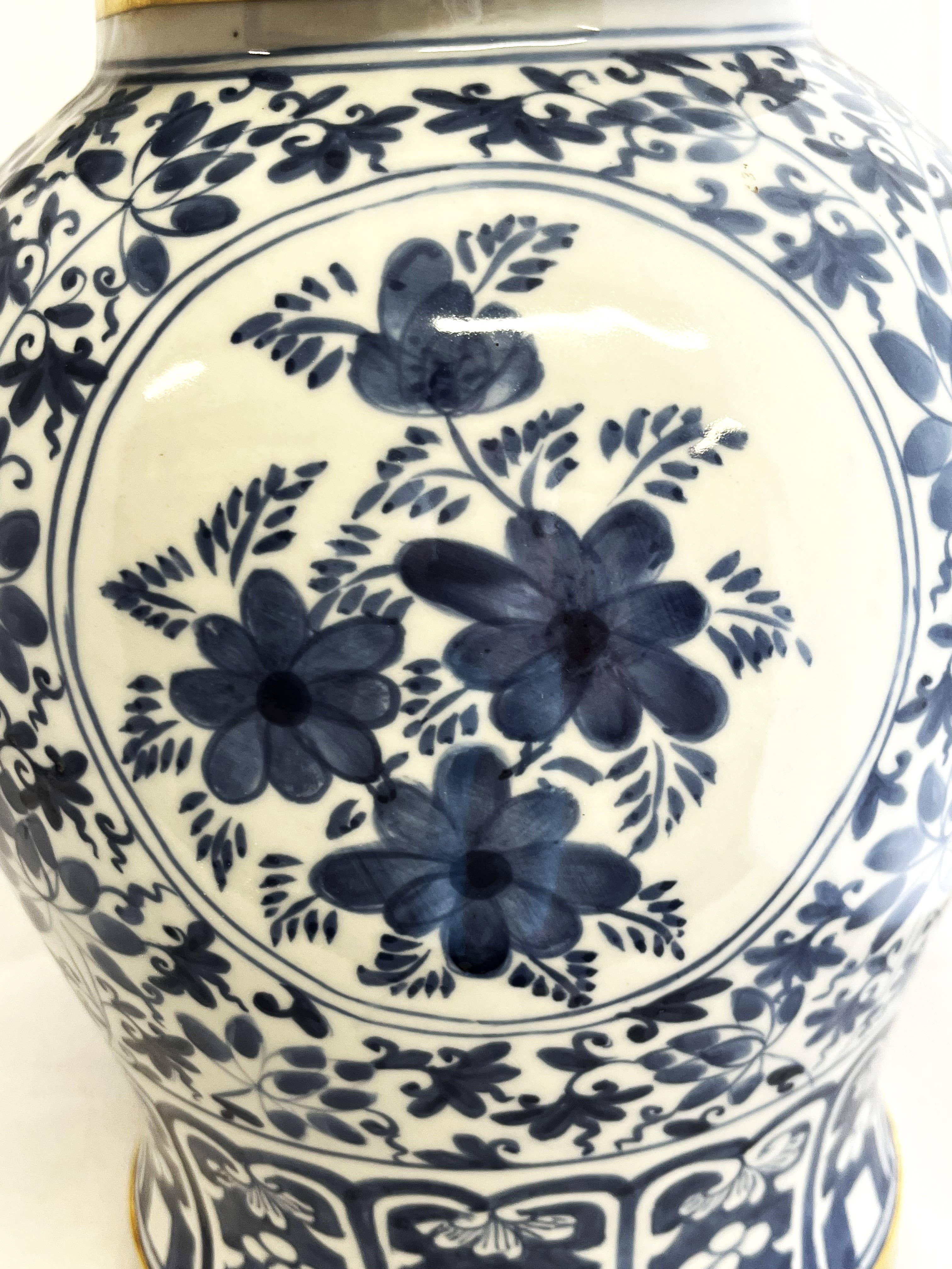 Sea Island Imports, Inc. – wholesale Prydnadsburk – Ingefära burk, klassiska cirklar2